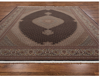 Иранский ковер из шерсти и шёлка «TABRIZ MAHI» 900-37831-IR 250 x 349 см Мир ковров