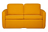 Диван Степ 2р 165, Оранжевый, Ткань Bjork Mustard