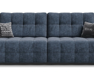 Диван Босс ХО Велюр Роял топаз / Камень