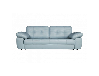 Диван Скай 3р, Голубой, Кожа Supreme Tourmalin Home Collection