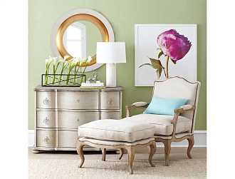 Зеркало Capri White в раме