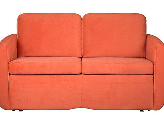 Диван Степ 2р 165, Оранжевый, Ткань Velutto 39 Home Collection