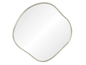 Зеркало Organic M Silver в тонкой раме Smal Ангстрем
