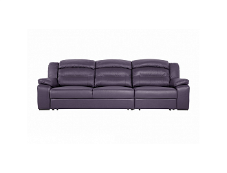 Диван Модульный Денвер 3 р , Фиолетовый, Кожа Bellagio Lavender Home Collection
