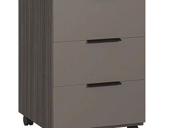 Тумба выкатная Сохо графит