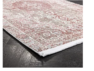 Турецкий ковер из полипропилена и полиэстера «AXEL» 8443A-CREAM-PINK(Runner) 100 x 300 см Мир ковров