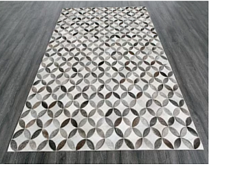 Индийский ковер из шкуры «HAIR ON RUGS CLASSIC» HYW-9D-SIL 160 x 230 см Мир ковров