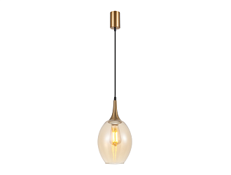 Подвес Dubbel (латунь) D180*H530/2030 1*E27*40W Ангстрем