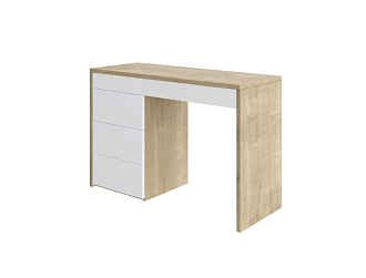 Туалетный стол Odda левый — 120×47×80 см