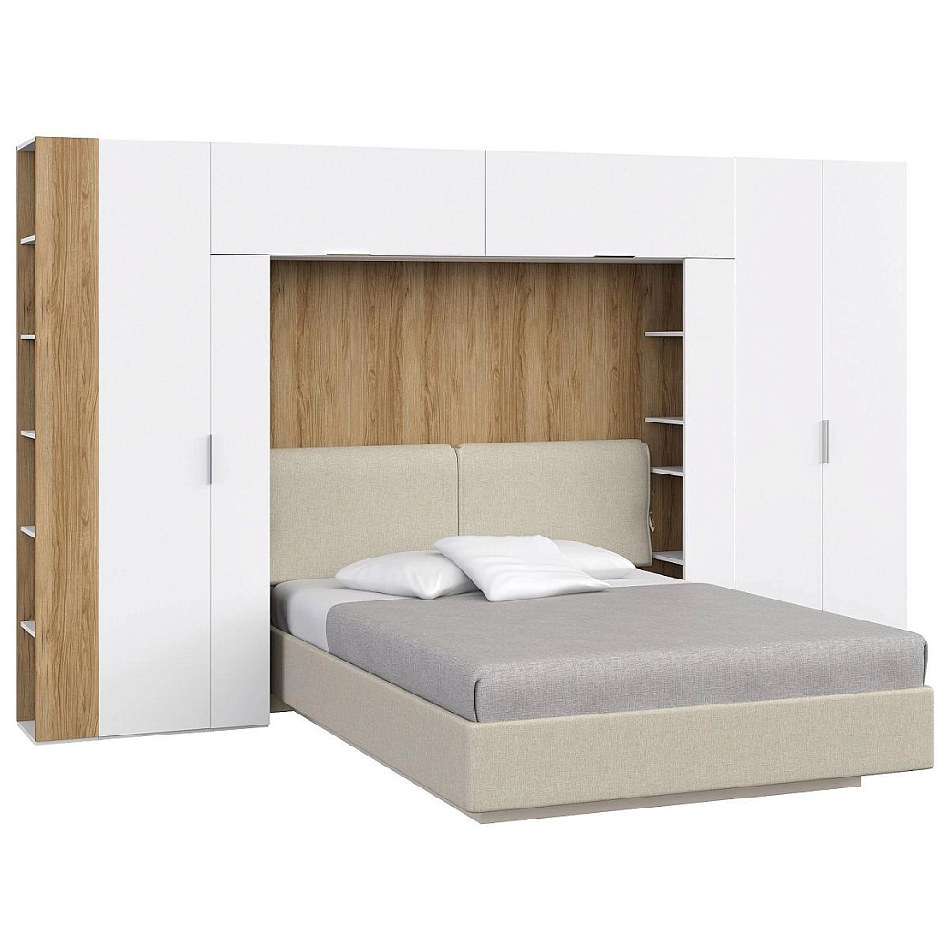 Комплект для спальни Сохо белая №13