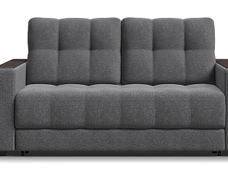 Диван Босс 2х местный Рогожка Мальмо серый
