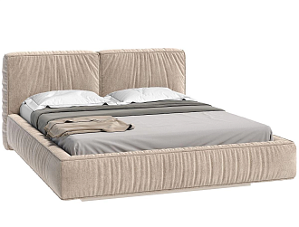 Кровать двуспальная Brioche Premier+ прямая с подъемным механизмом 160x200