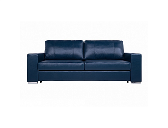 Диван Ричард 3 р , Синий, Кожа Bellagio Ocean Home Collection