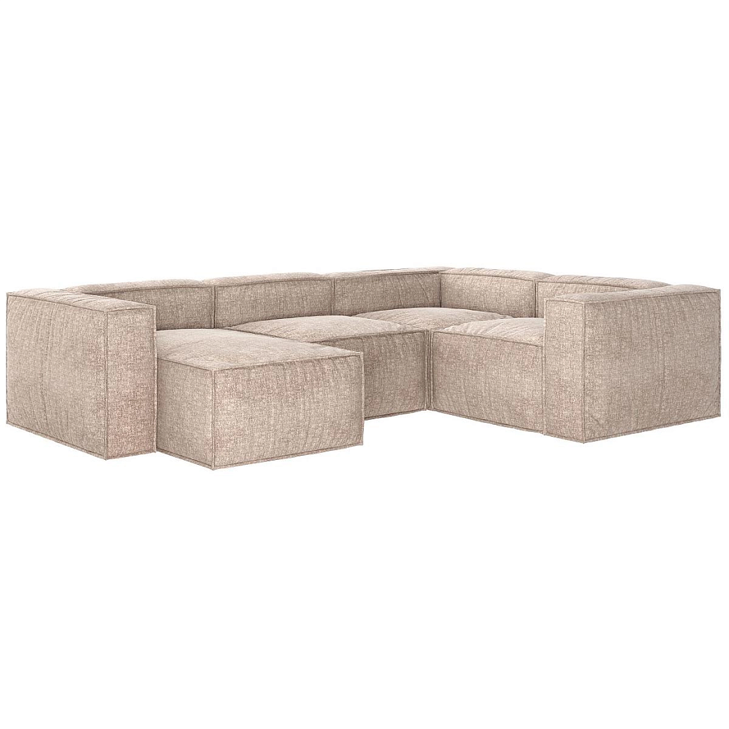 Диван Бриошь Премьер П-образный с широкими подлокотниками