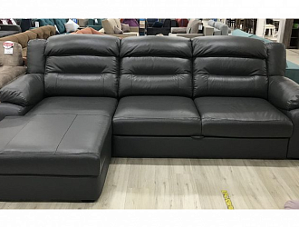Угловой диван Модульный Денвер с канапе, , Кожа Home Collection