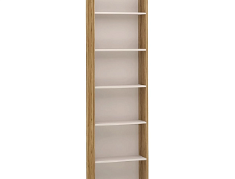 Стеллаж прямой Сохо беж торцевой
