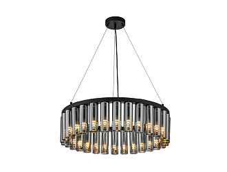 Подвесная люстра Slang (чёрный) D590*H160/1360 30*G9LED*2W Ангстрем