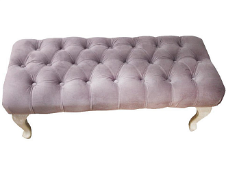 Банкетка большая с пуговицами