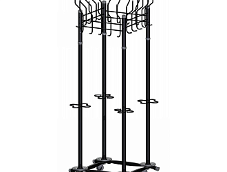 Вешалка ТИ_гардероб. Гардикс-4 (К) черн., 348965