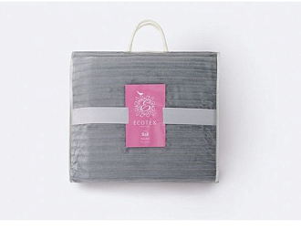 Плед bali светло серый Home Collection