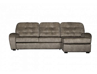 Угловой диван Монреаль с канапе, Коричневый, Ткань Milano 3 Home Collection