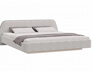 Кровать 2сп. без п/м (1800) Soul 900/Aurora grey(тип) Шатура