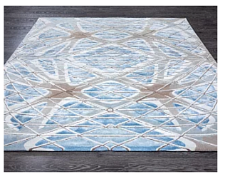 Индийский ковер из шерсти и арт-шёлка «Art de Vivre by DETALI» design Victoria Mikhno «TRANSPARENT» 250 x 300 см Мир ковров
