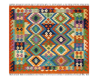 Пакистанский ковер из шерсти «KILIM» 23-32 148 x 192 см Мир ковров