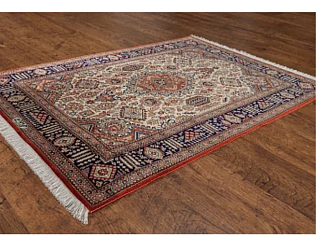 Иранский ковер из шёлка «QOM» 801-3374/S-IR 79 x 116 см Мир ковров