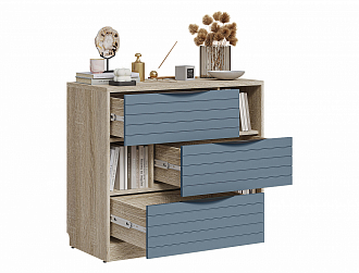 Комод 1 Sonoma Colors (полуночный синий) Skand мебель - СКАНД