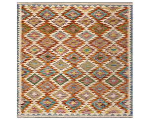 Пакистанский ковер из шерсти «KILIM» 23-2026 132 x 180 см Мир ковров