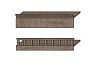 полка 4460-Вс-72 размер 600x470x330 Мебель Белоруссии