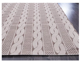 Бельгийский ковер из полипропилена «JERSEY HOME» 6725-E514-WOOL-GRY 160 x 230 см Мир ковров
