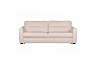 Диван Хьюстон 3 р, Белый, Ткань Velvet Lux 01 Home Collection