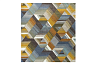 Индийский ковер из шерсти «HARLEQUIN» Arccos Ochre 40206 Мир ковров