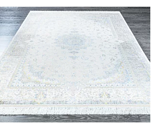 Иранский ковер из шёлка и акрила «MASTERPIECE QUM» 027-21-ISFAHAN CREAM 200 x 300 см Мир ковров