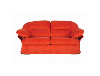 Диван Брюссель 3 р , Оранжевый, Ткань Velvet Lux 87 Home Collection