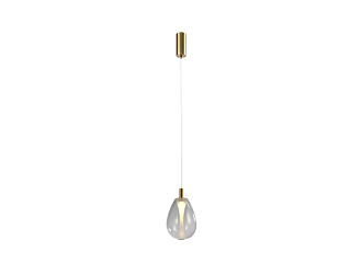 Подвес Hopper (прозрачный) D150*H390/1890 LED*4.3W Ангстрем