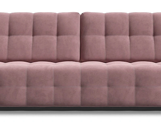 Диван Босс Мини Велюр Монолит розовый