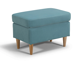 Банкетка Беркана бирюзовая