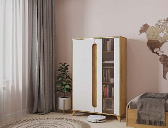 Книжный шкаф Nova 8 Skand мебель - СКАНД