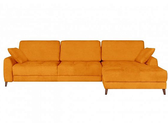 Угловой диван Монако с канапе 97/19, Желтый, Ткань Zenit 28 Home Collection