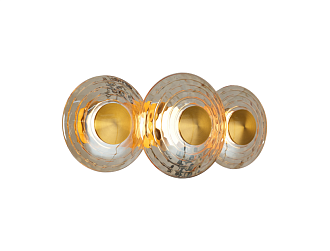 Настенный светильник Claros (латунь), D95*W350*H150 LED*18W, 2052LM, 4000K, included, 4641-3W Ангстрем