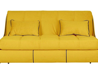 Диван Рио 1,55, Желтый, Ткань Bergen Mustard Home Collection