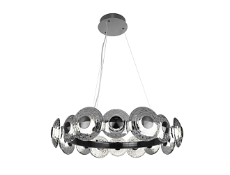Подвесная люстра Claros (никель) D700*H295/1590 LED*72W