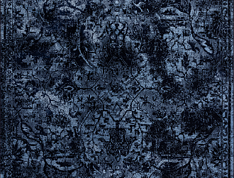Турецкий ковер из полиэстера «JULIA» 43239A-BLUE-NAVY 200 x 290 см Мир ковров