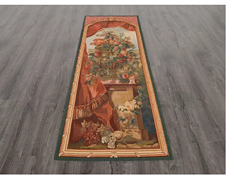 Китайский ковер из шерсти и шёлка «FINE TAPESTRY 18/22» 2016-A 81 x 229 см Мир ковров