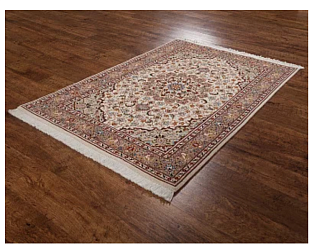 Иранский ковер из шерсти и шёлка «TABRIZ-FLORAL» 801-4359/S-IR 101 x 154 см Мир ковров