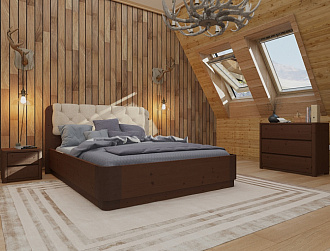 Кровать Wood Home 1 с подъемным механизмом Орматек