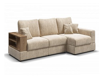 Модульный угловой диван правый BOSS MODOOL XL шенилл Gloss беж